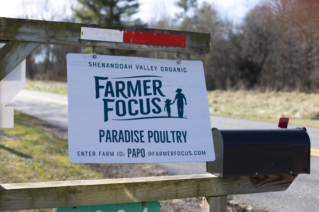 Farmer Focus PAPO Farm Sign