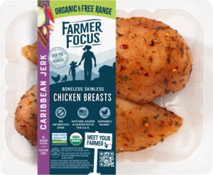Caribbean Jerk ﻿Seasoned Organic Chicken Breast