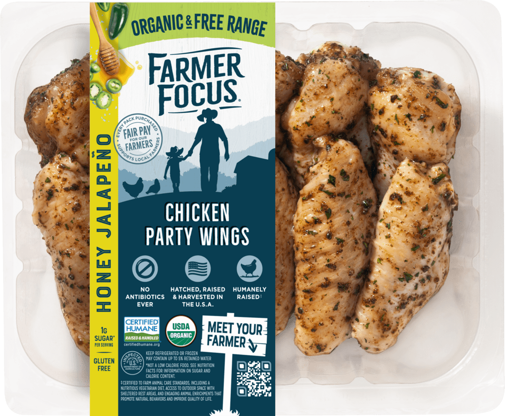 Honey Jalapeno Seasoned Organic Chicken Wings